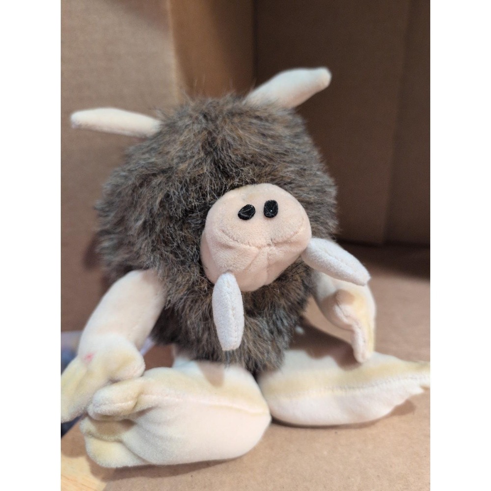 Vtg Toy Carousel by Guy Beaststown Walrus Pig Plush 1983 Washable Brown